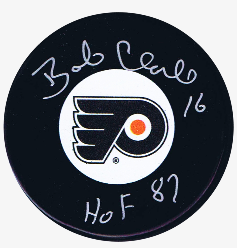 Bobby Clarke Autographed Philadelphia Flyers Puck - Philadelphia Flyers, transparent png download