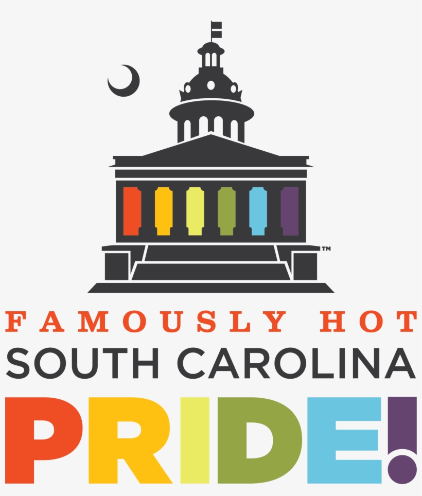 Scpride Logo Color V - Soth Carolina Pride Parade, transparent png download