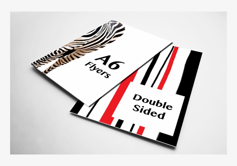 A6 Flyers Double Sided - Flyer, transparent png download
