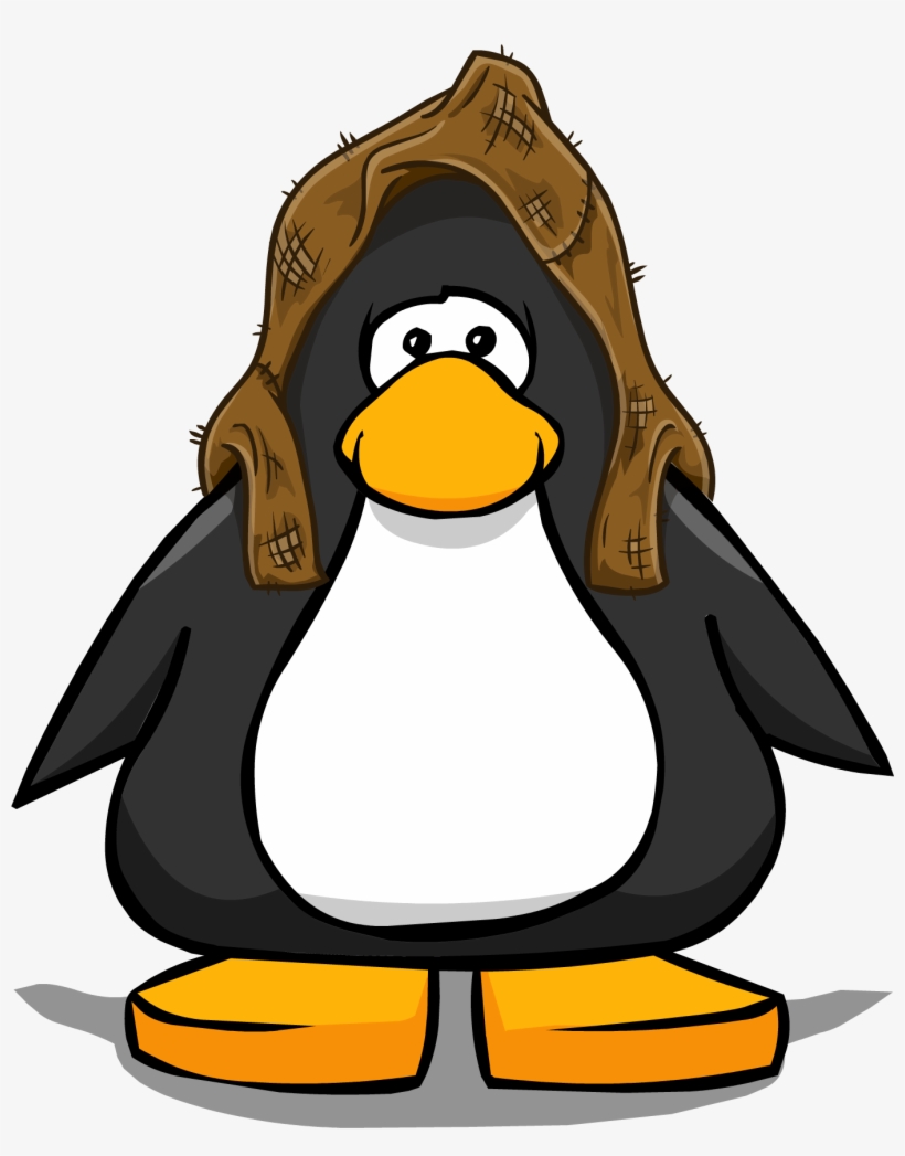 The Villager From A Player Card - Penguin From Club Penguin, transparent png download