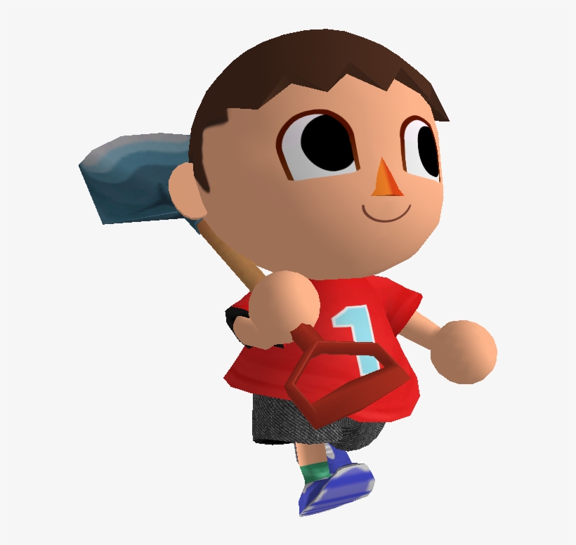 I Still Want To Call Him The Animal Crosser - Ssb4 Villager Transparent, transparent png download