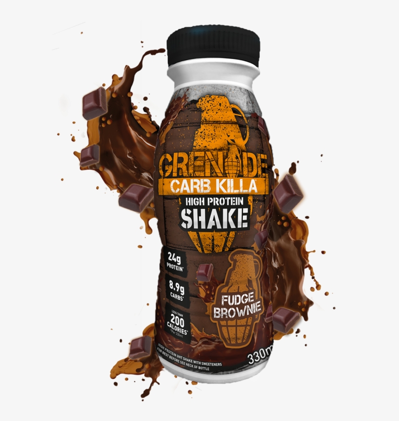 Fudge Brownie Shake - Grenade Carb Killa Shake Peanut, transparent png download