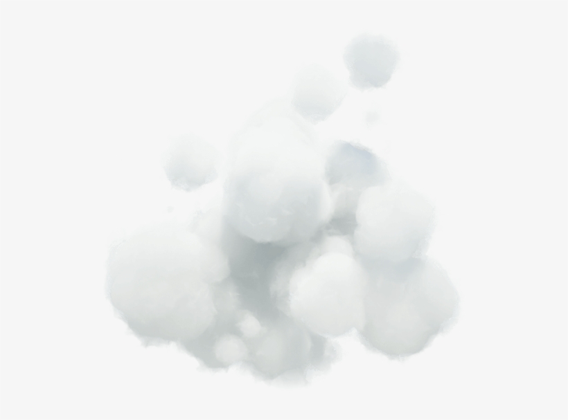 White Cloud Font - Night, transparent png download