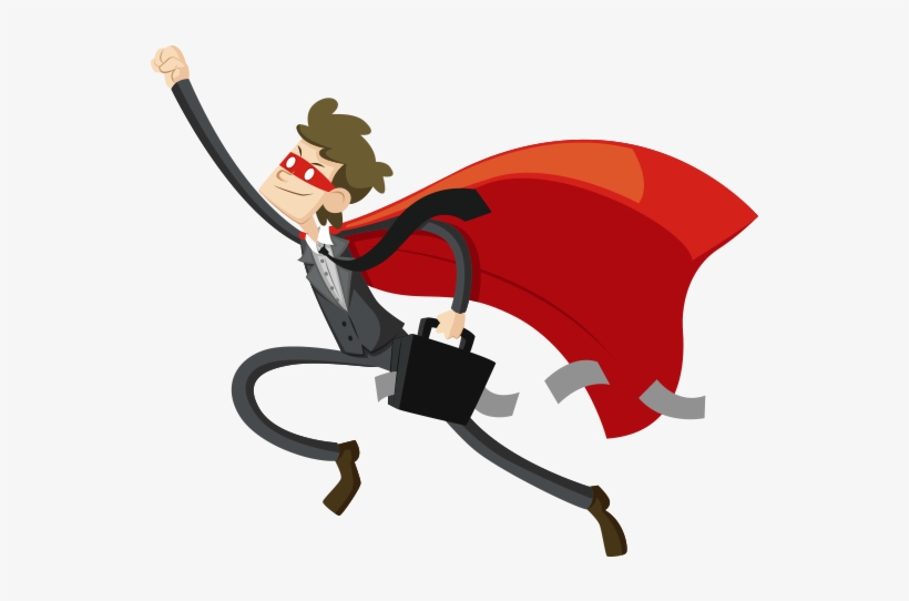Want To Be A Hero - Cartoon Character Png Powerpoint Design, transparent png download