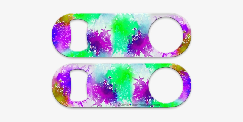 Tie-dye Background Purple/green Medium Speed Opener - Tie-dye Background Teal/yellow Medium Speed Opener, transparent png download