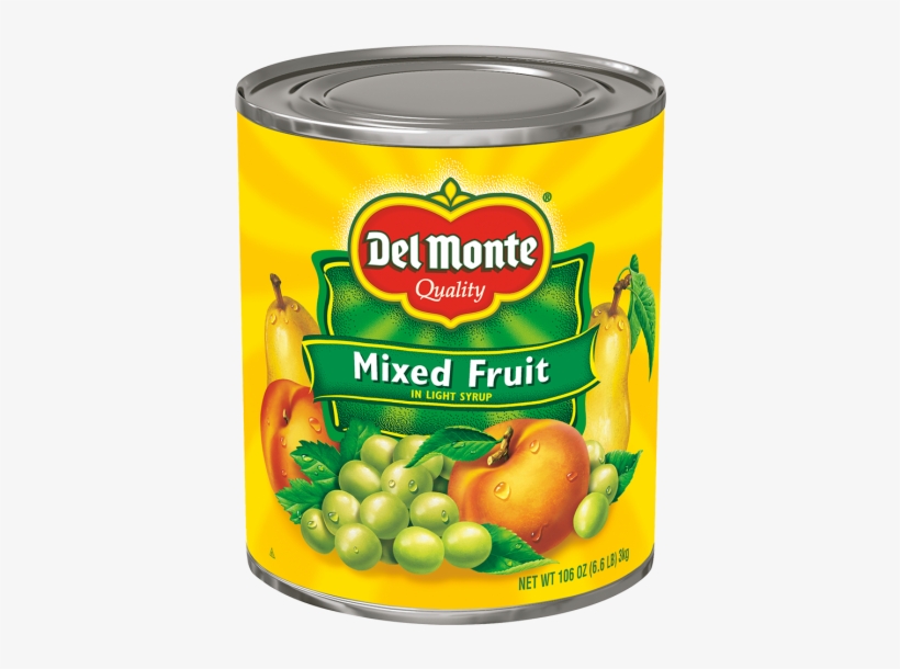 Del Monte® Mixed Fruit In Light Syrup - Monte Fruit Cocktail, transparent png download