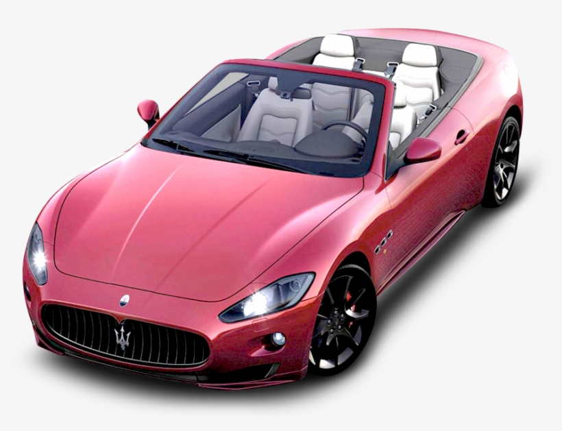 Red Maserati Grancarbio Sport Car Png Image - Maserati Grancabrio Sport, transparent png download