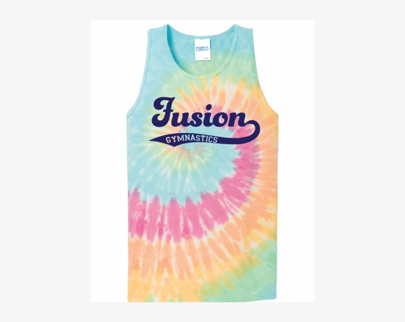 Fusion Gymnastics Tie Dye Tank Top - Tie-dye, transparent png download