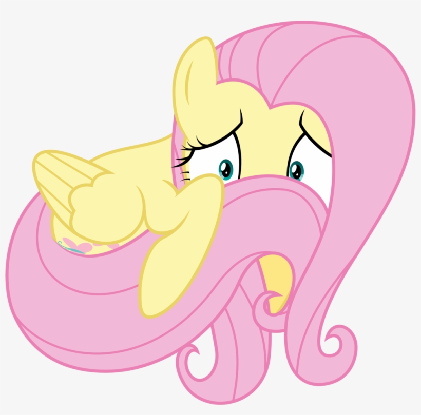 Fluttershy By Techrainbow On Deviantart - My Little Pony Fluttershy Shy, transparent png download