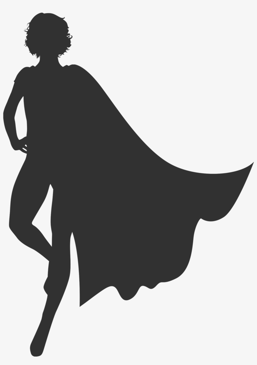 Home - Super Hero Silhouette Png, transparent png download