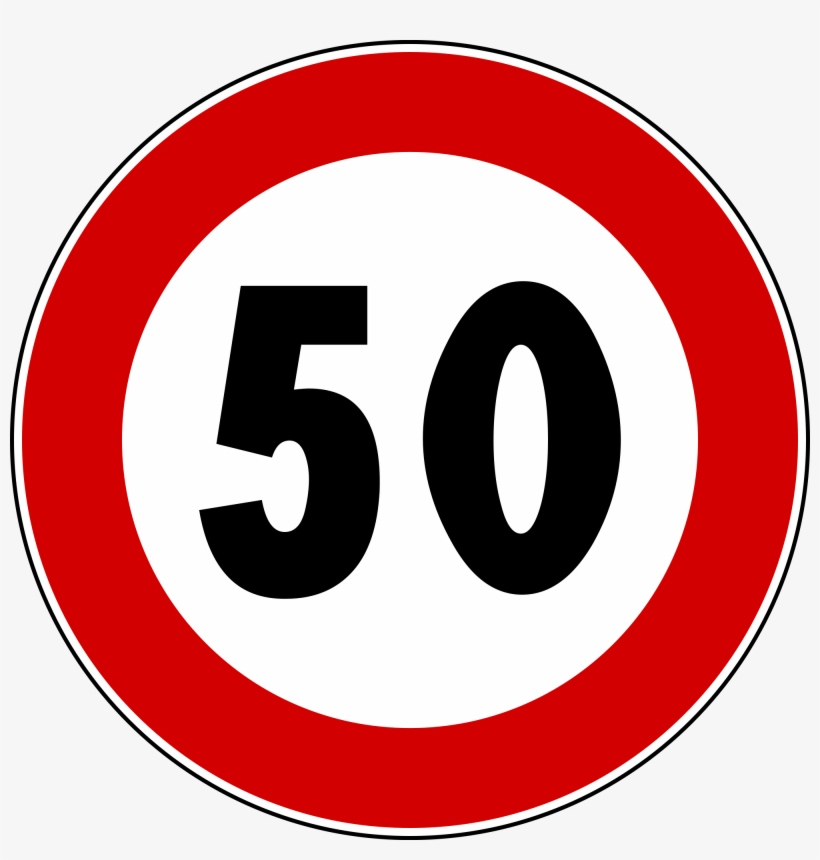 Open - Limite Velocità 50, transparent png download