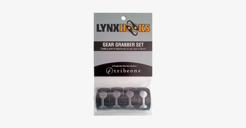 Lynx Hooks Gear Grabbers, 4-pack - Textile, transparent png download