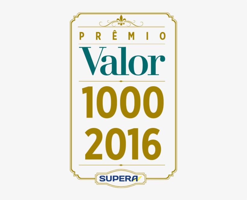 Banner Premio Valor 1000 - Valor Economico, transparent png download
