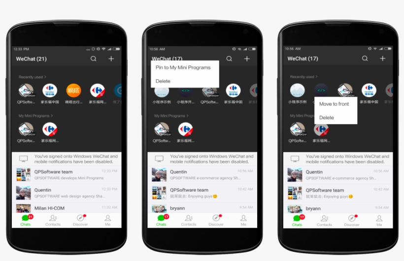 The Wechat Mini Programs Are On Tencent's Servers, - Iphone, transparent png download