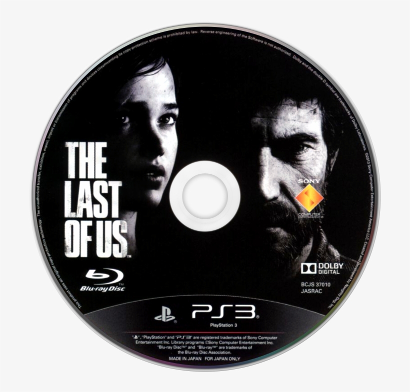 The Last Of Us Blu Ray Disc Ps3 Png Image Transparent Png Free Download On Seekpng