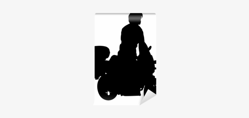 Vector Wall Mural • Pixers® • We Live To Change - Motorcycle, transparent png download