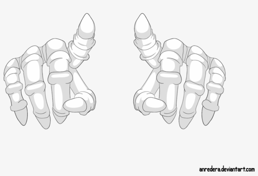 Clipart Library Skeleton By Anredera Deviantart Skeleton Hands Png Png Image Transparent Png Free Download On Seekpng