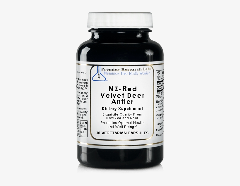 Nz-red Velvet Deer Antler - Premier Research Labs Adrenaven (adrenal Complex) 60, transparent png download