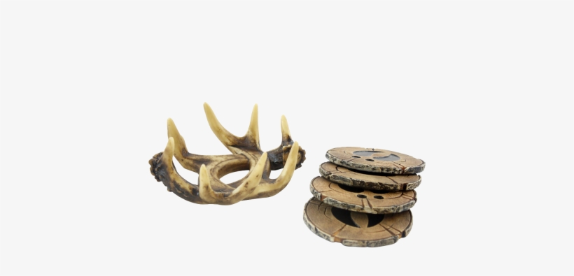 Wilcor Old West Deer Antler Coaster Set, transparent png download