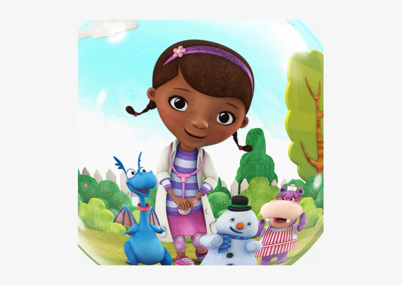 Doc Mcstuffins Bubble Balloon 1pc - Doc Mcstuffins Bubble Balloon, transparent png download