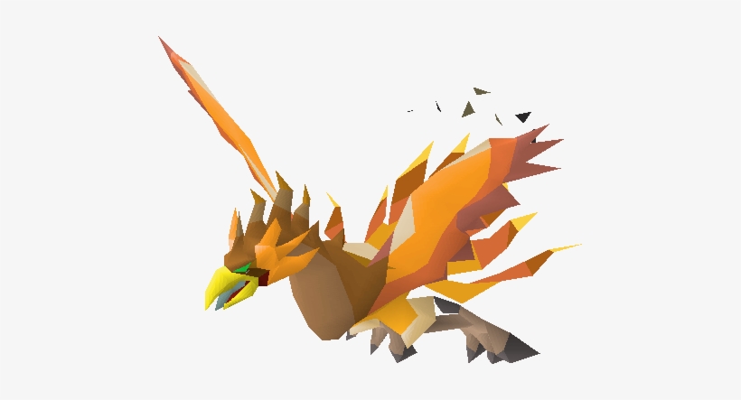 Desert Phoenix - Osrs Phoenix Pet, transparent png download