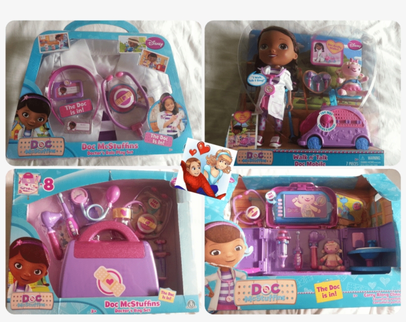 The Children Will Be Playing With These Fabulous Toys - Bigbolo Disney Doc Mcstuffins Jewelry Set, transparent png download