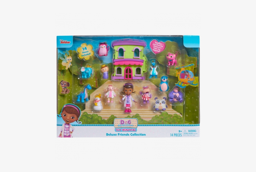 Doc Mcstuffins Toy Hospital Deluxe Friends Collection, transparent png download