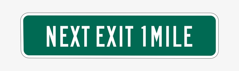 Sign Road Sign Roadsign Exit Expressway Fr - No Exit - Entrance Only Sign, 18" X 12", transparent png download