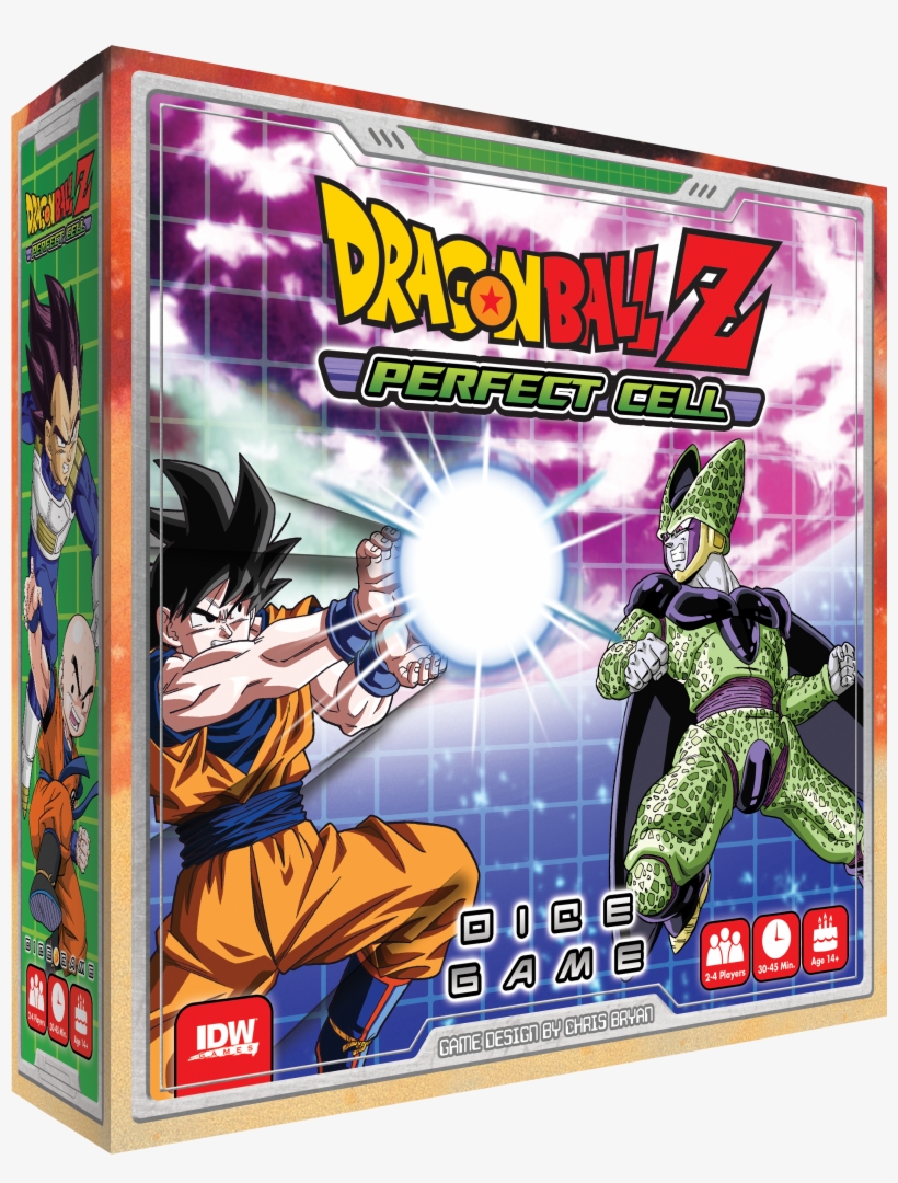 San Diego, Ca Idw Games And Toei Animation Announce - Dragon Ball Z Perfect Cell Dice Game, transparent png download