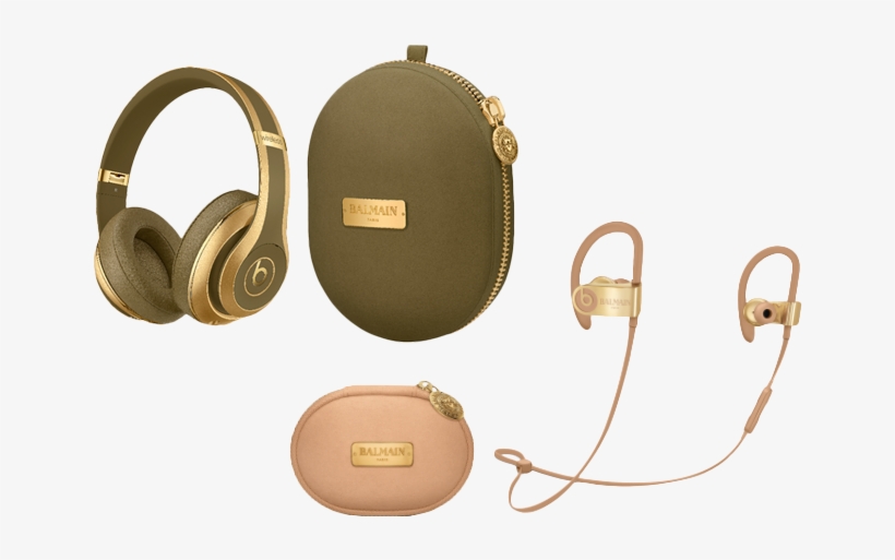 Balmain Beats - Beats Powerbeats3 Bluetooth Wireless In-ear Earphones, transparent png download