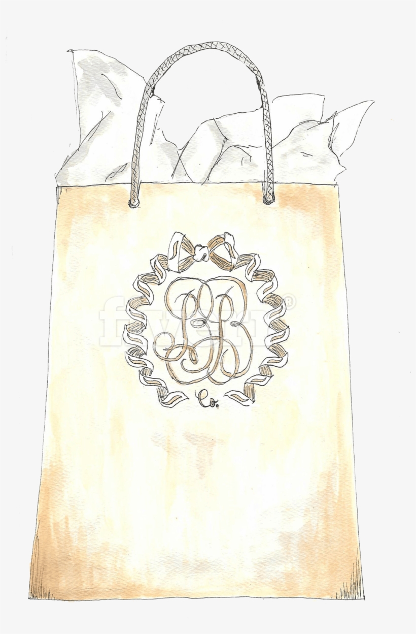 Do A Watercolor And Ink Illustration Of Whatever You - Tote Bag, transparent png download