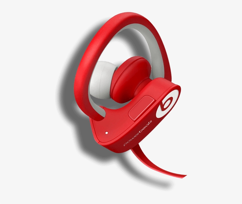 Iphone Headphones Beats - Beats By Dr Dre Powerbeats 2 Wireless Earphones Blue, transparent png download