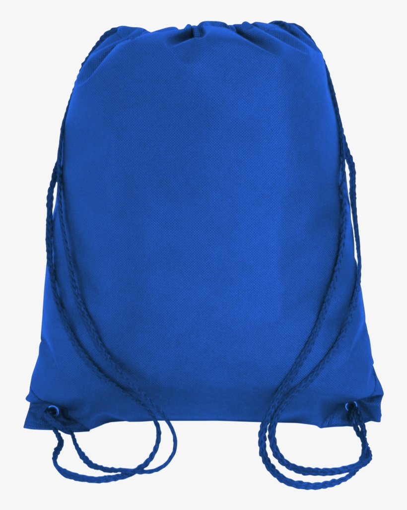 Budget Drawstring Bag Small Size Royal - Drawstring Bag, transparent png download
