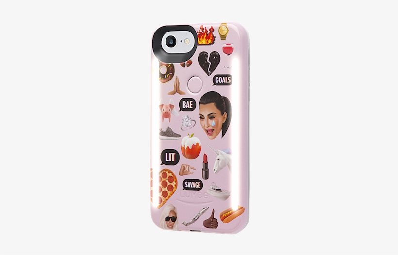 Courtesy Of Lumee - Lumee Case Iphone 8 Plus Kimoji, transparent png download