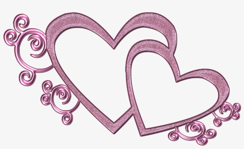 Vector Wedding Hearts Clipart - Wedding Hearts Clip Art, transparent png download