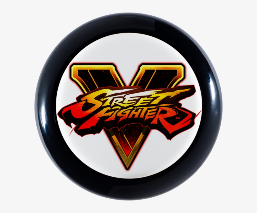 Street Fighter V X Sanwa Denshi Character Pushbutton - Street Fighter V, transparent png download
