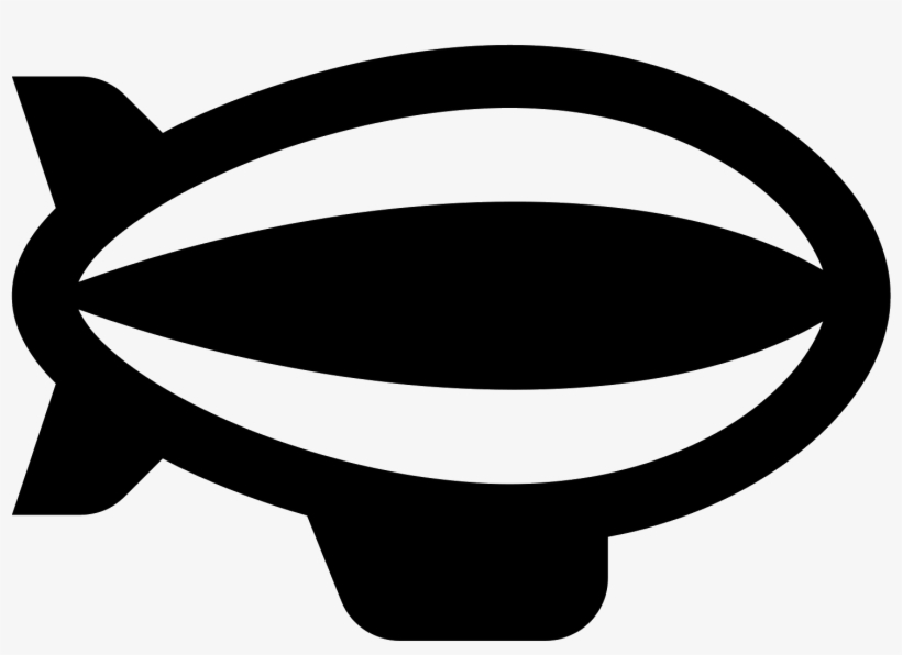 Dirigible Icon - Icon, transparent png download