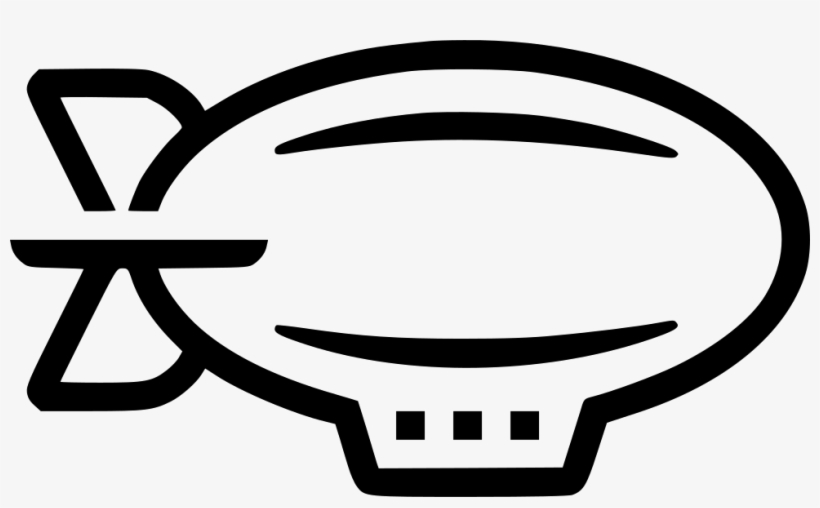 Blimp Zepelin Comments, transparent png download