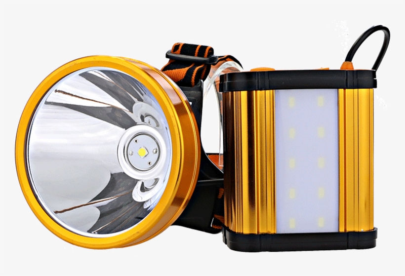 Headlights Glare Rechargeable Super Bright Head-mounted - Flashlight, transparent png download