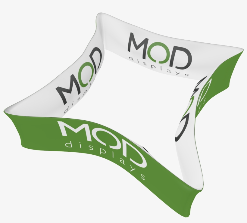 Blimp Square Curved Hanging Sign Double-sided Graphic - Banner, transparent png download