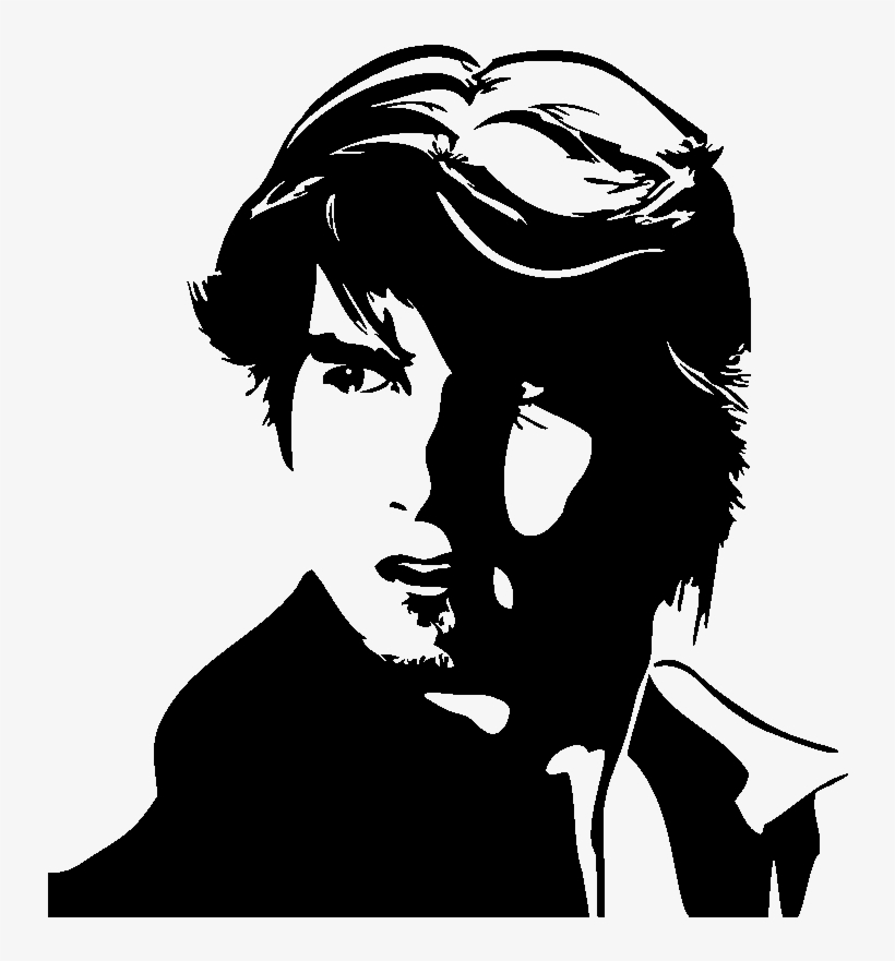 Sticker Portrait Tom Cruise Ambiance Sticker Si 0590 - Wall Decal, transparent png download
