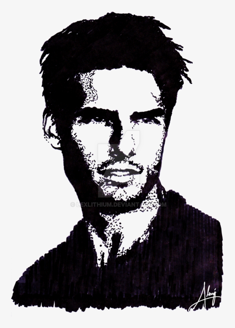 Cruise Drawing Black And White - Man, transparent png download