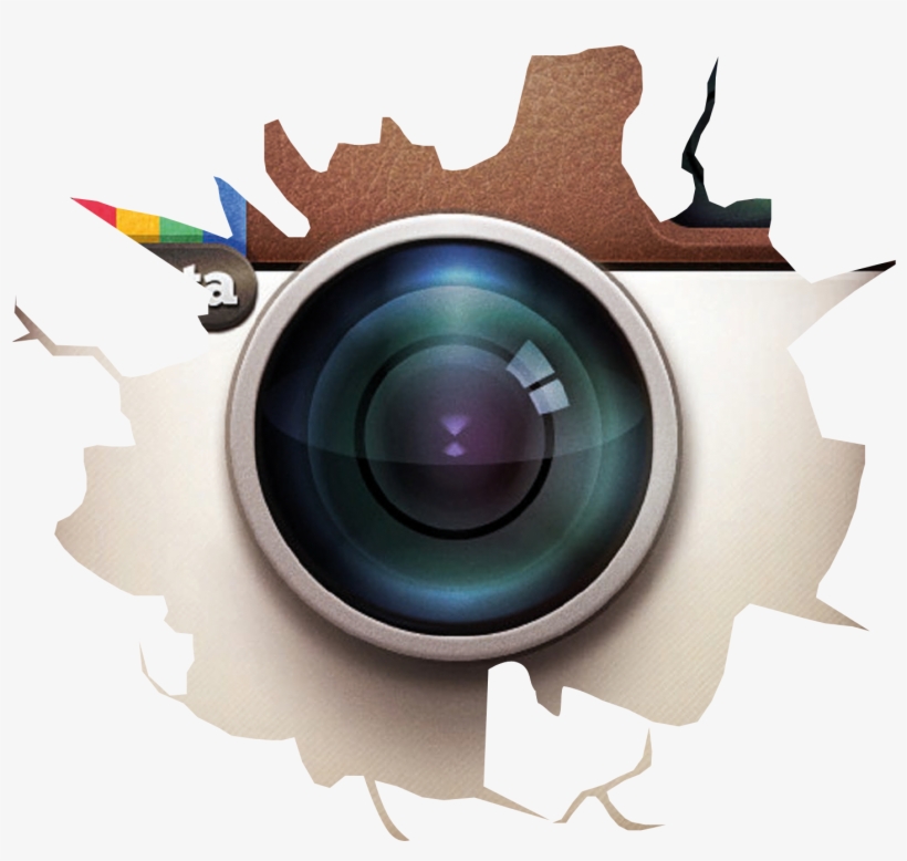 Adriano El General - Instagram Cracked Logo, transparent png download