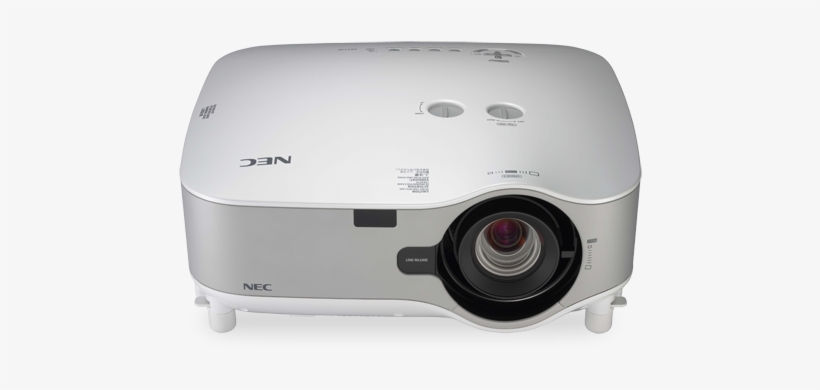 4000-lumen Professional Installation Projector - Nec 1250 Projector, transparent png download