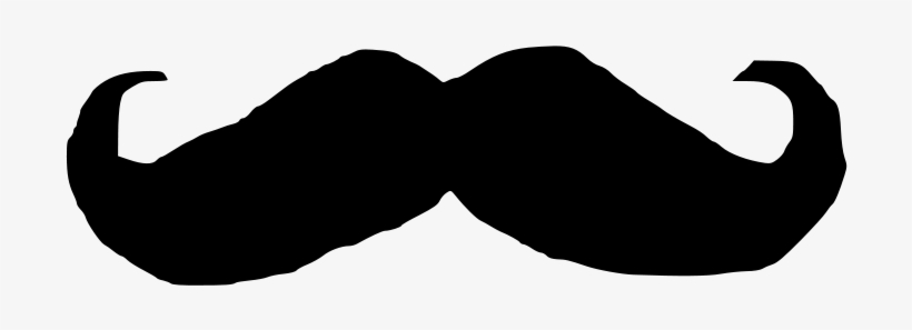 Shot Clipart - Moustache Print, transparent png download