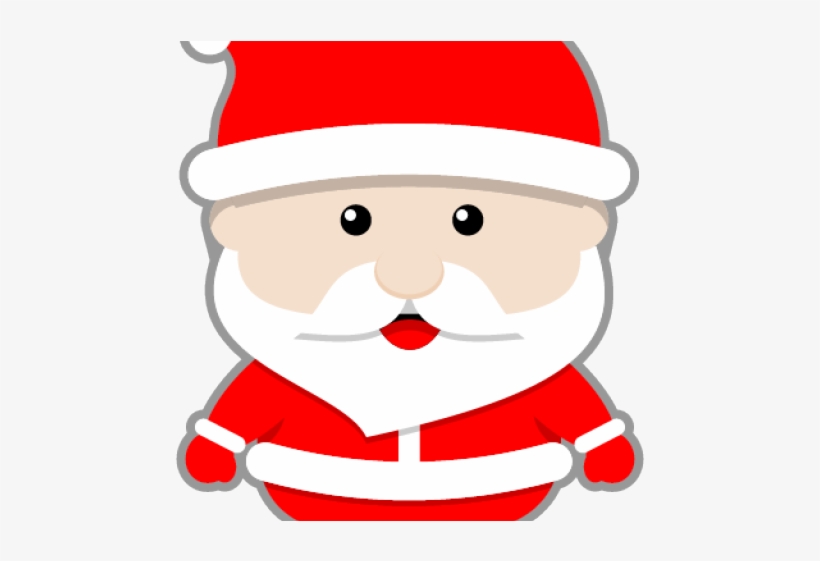 Drawn Sanya Cartooon - Christmas Santa Logo, transparent png download