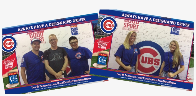 Cubs Fans Always Have A Designated Driver - Chicago Cubs, transparent png download