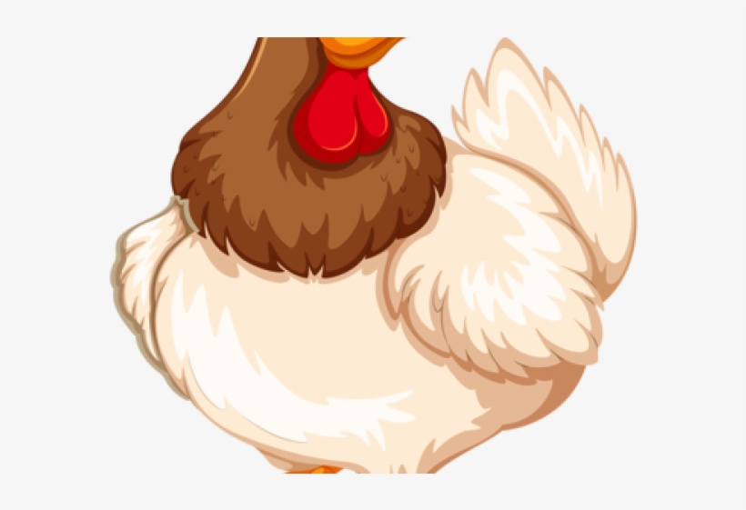Cute Clipart Hen - Png Chicken Clip Art, transparent png download