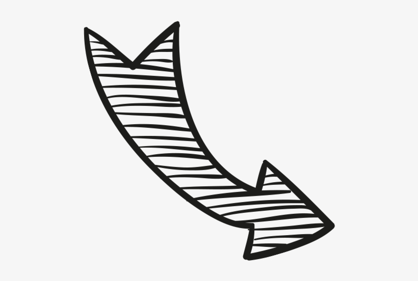 Fleche - Writing Heart Printable, transparent png download