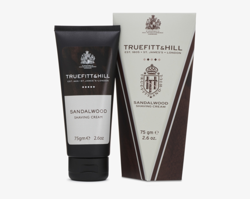 Sandalwood Shaving Cream Tube - Cosmetics, transparent png download